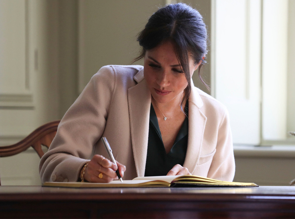 Meghan Markle, Signature, Sussex Visit Meghan Markle, Signature, Sussex Visit